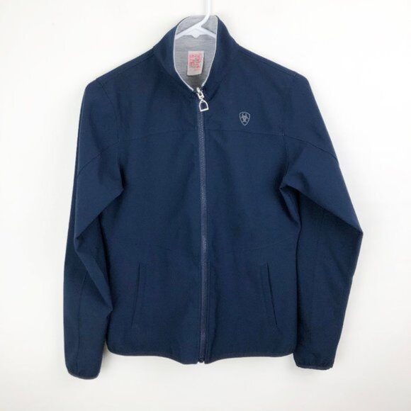 ARIAT Morris Reversible Jacket navy grey - Picture 2 of 8